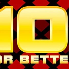 10s or Better slot logo by 1x2gaming at Gangstasino Casino