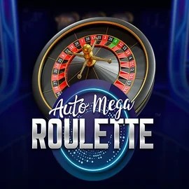 Official Live Casino logo: Auto Mega Roulette by Pragmatic Play at Gangstasino Casino