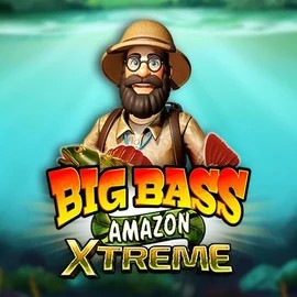 Big Bass Amazon Xtreme online game logo by Pragmatic Play on gangstasino.eu.com