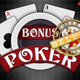 Bonus Poker Deluxe - 3 Hands logo by RTG (Reel Time Gaming) at Gangstasino Casino