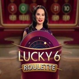 Lucky 6 Roulette slot visual from Pragmatic Play available on gangstasino.eu.com