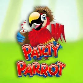 Official Slots logo: Party Parrot by Rival at Gangstasino Casino