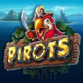 Pirots slot logo by ELK Studios at Gangstasino Casino