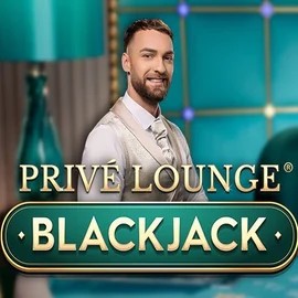 Privé Lounge Blackjack slot logo by Pragmatic Play at Gangstasino Casino