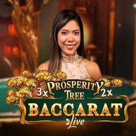 Live Casino logo of Prosperity Tree Baccarat from Evolution at Gangstasino Casino