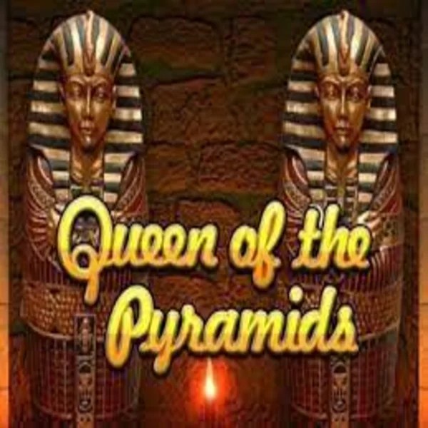 Queen of the Pyramids slot visual from Playtech available on gangstasino.eu.com