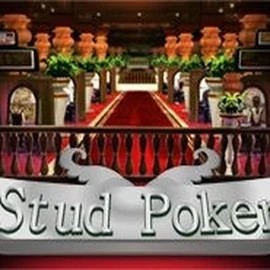 Stud Poker 3D slot logo by iSoftBet at Gangstasino Casino